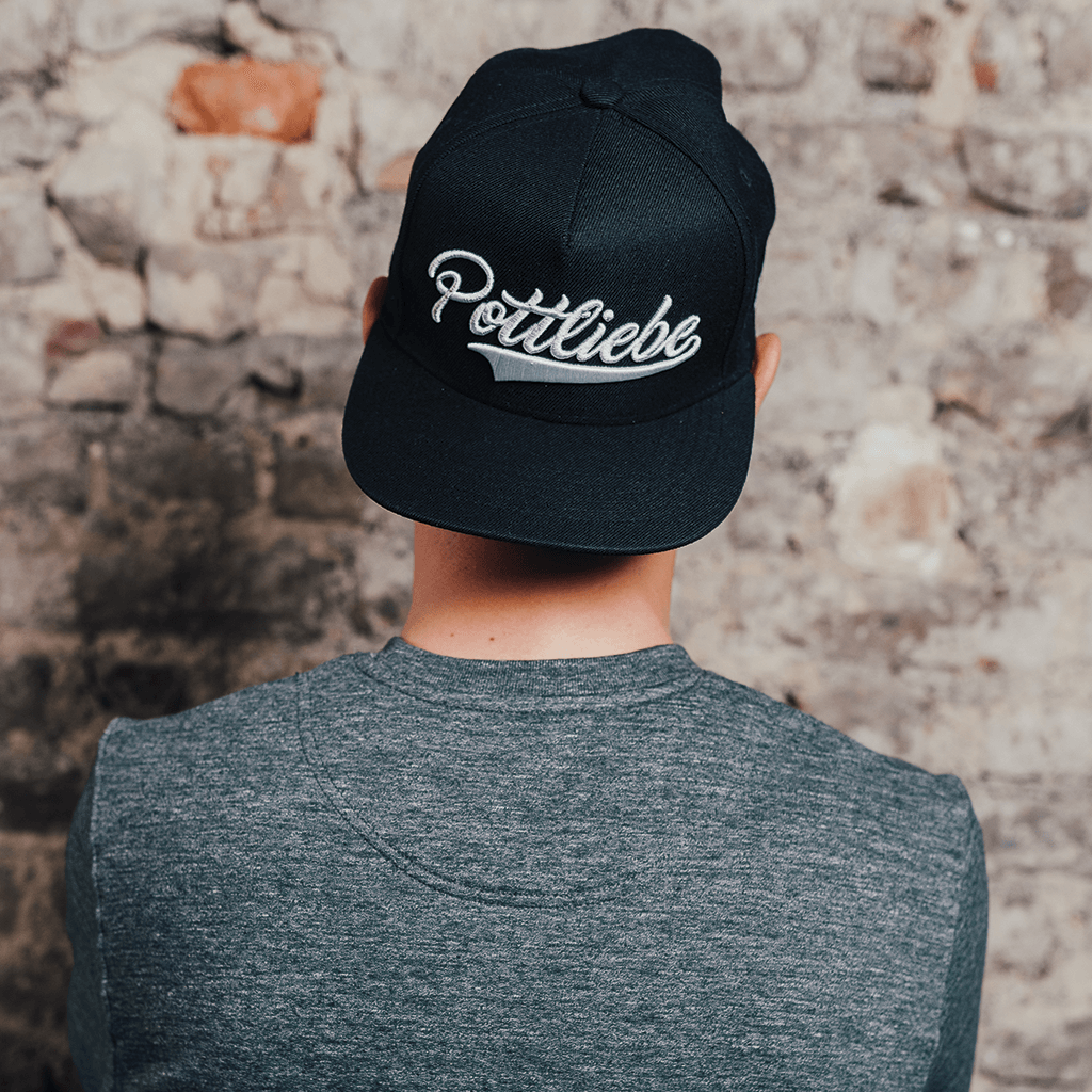 POTTLIEBE Snapback - Black White