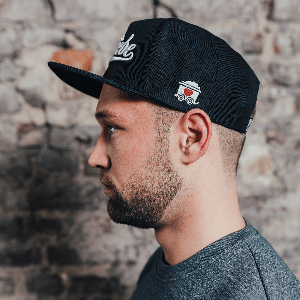 POTTLIEBE Snapback - Black White